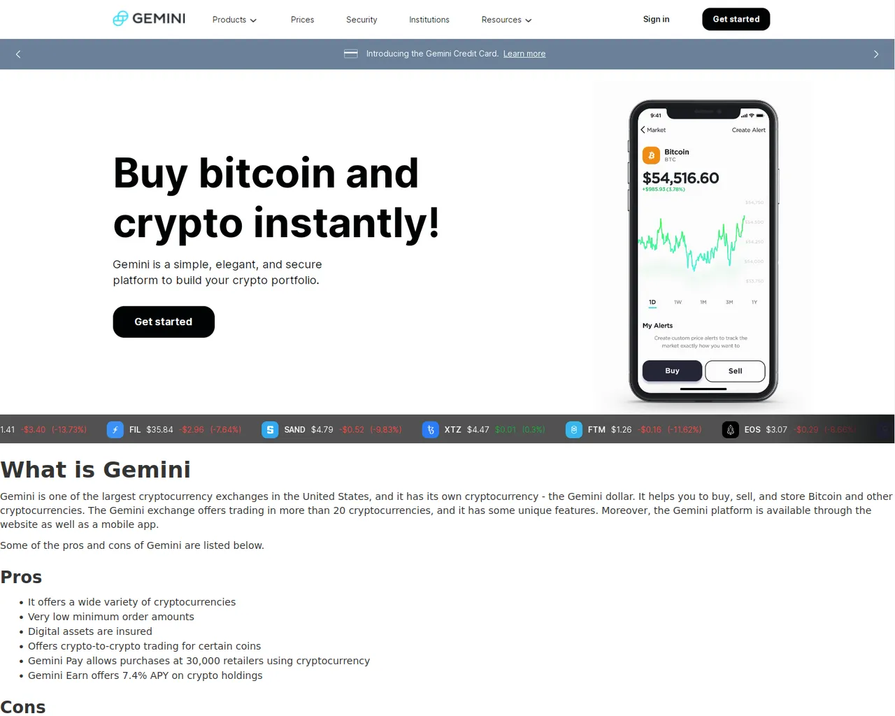 Screenshot of geminilogiinn.webflow.io