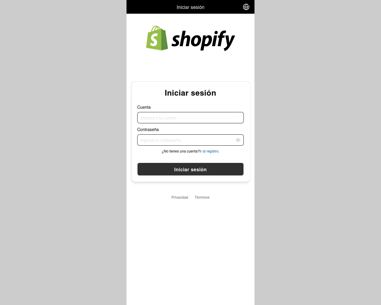 Screenshot of shopifyjob.cc
