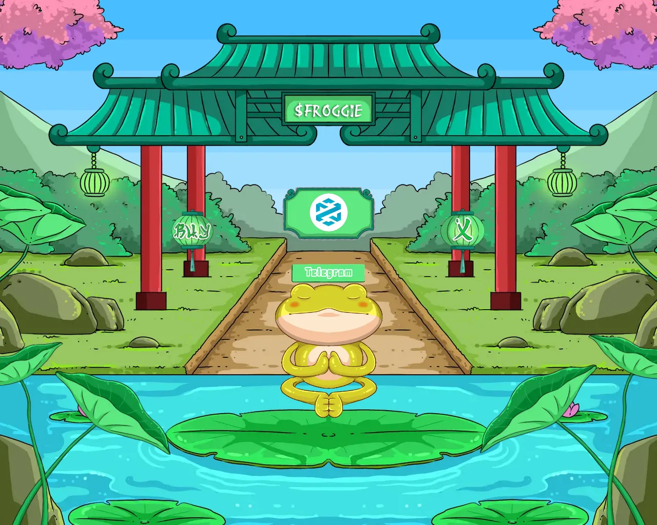 Screenshot of froggie-eth.fun