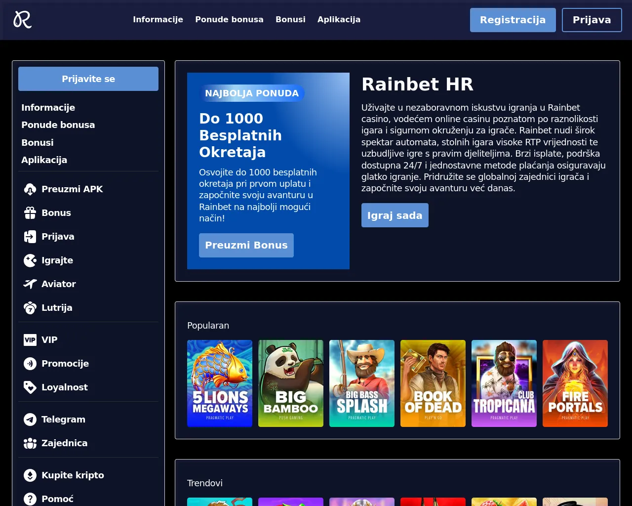 Screenshot of rainbethr.com