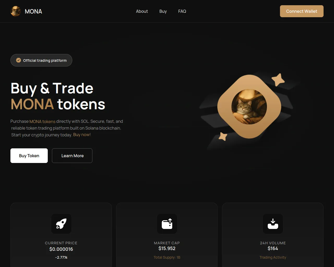 Screenshot of monaofficialgroup.xyz