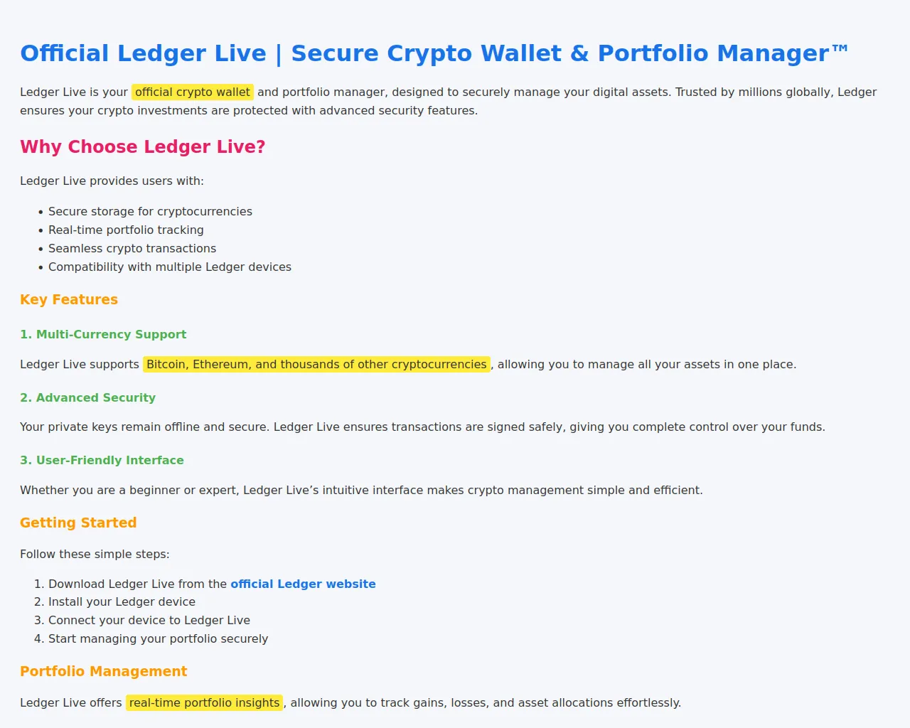 Screenshot of ledgear-live-wallat.pages.dev