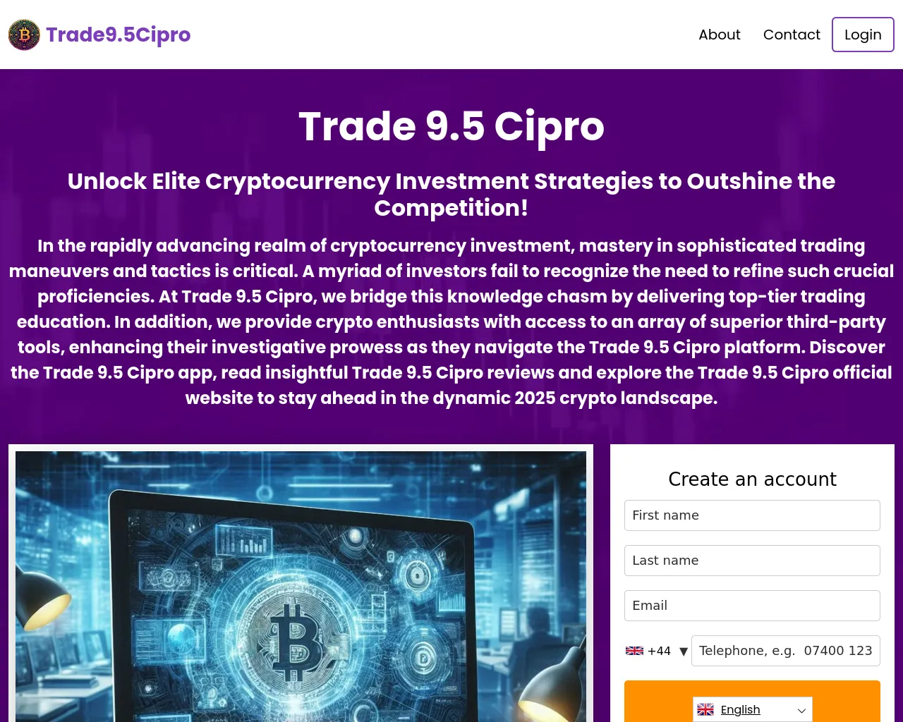 Screenshot of quantum-tradewave.com