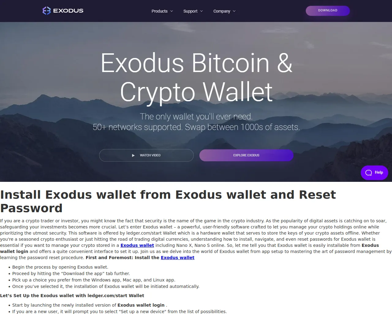 Screenshot of exdusowaltio.webflow.io