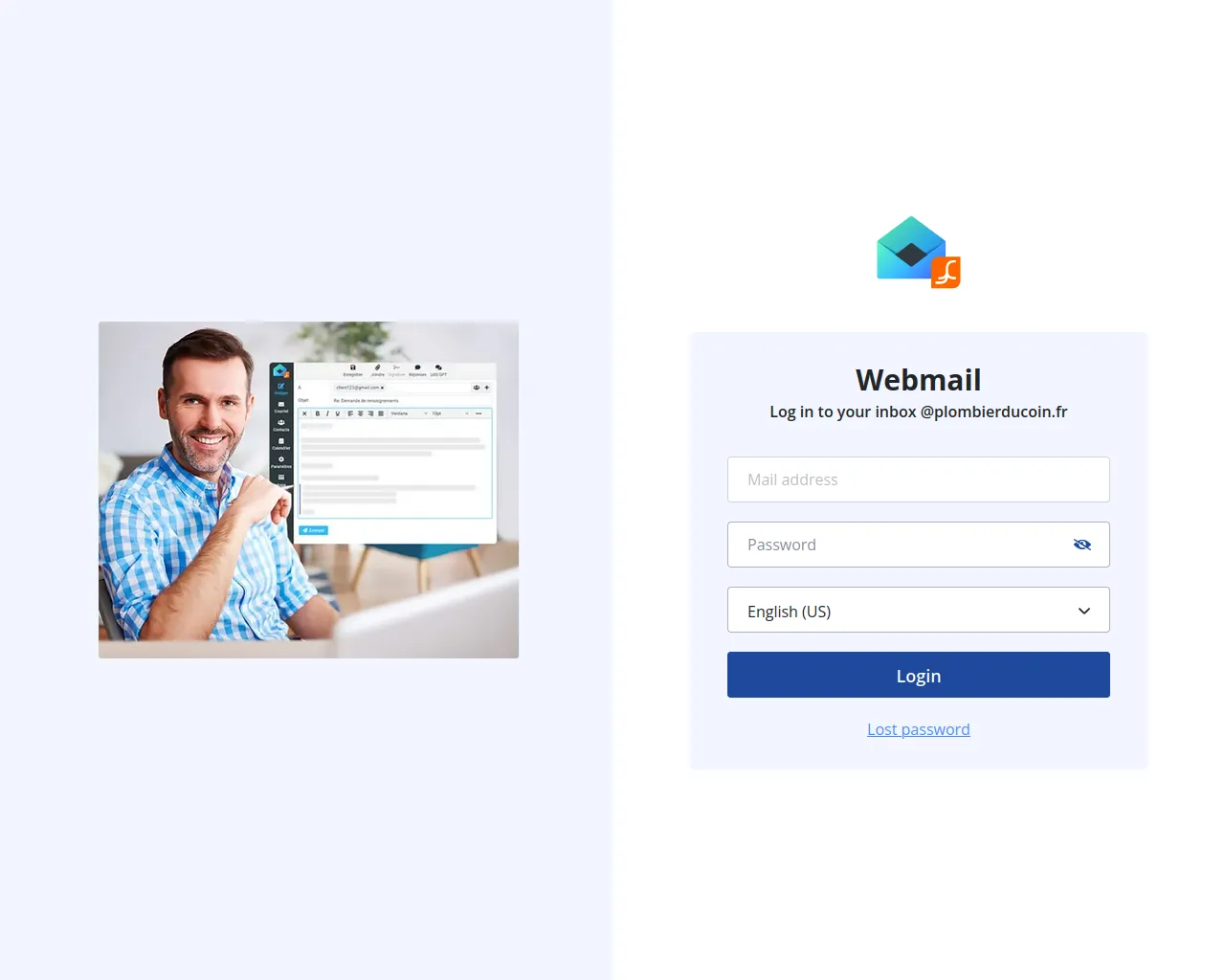 Screenshot of pop.plombierducoin.fr