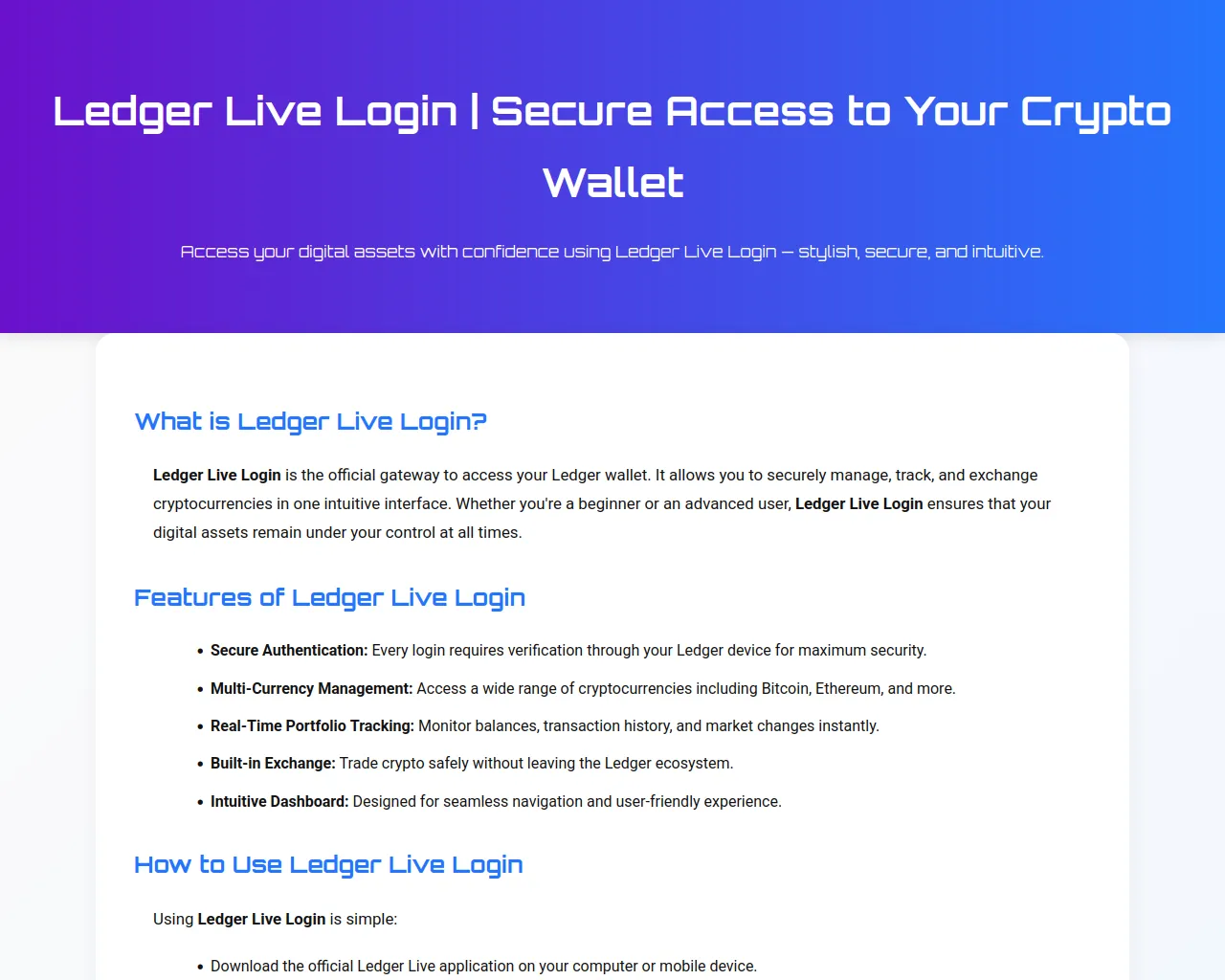 Screenshot of liveldger-x-run-logn.pages.dev