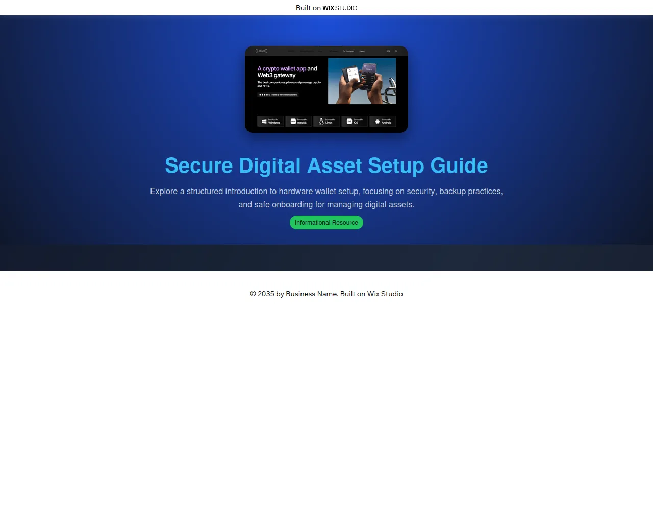Screenshot of into-ledzer.wixstudio.com