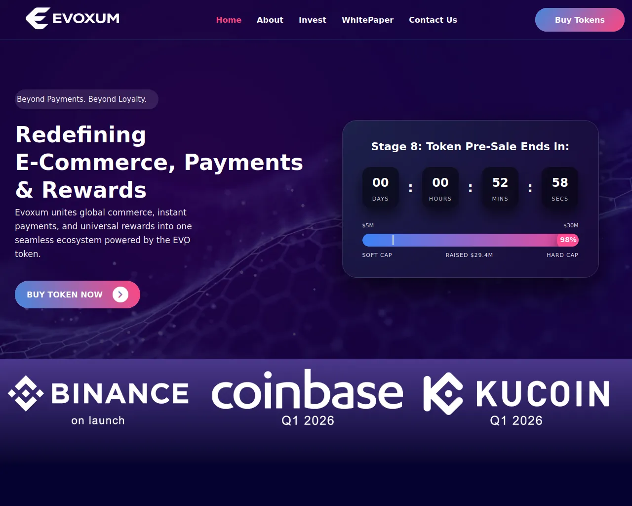 Screenshot of evoxum.site