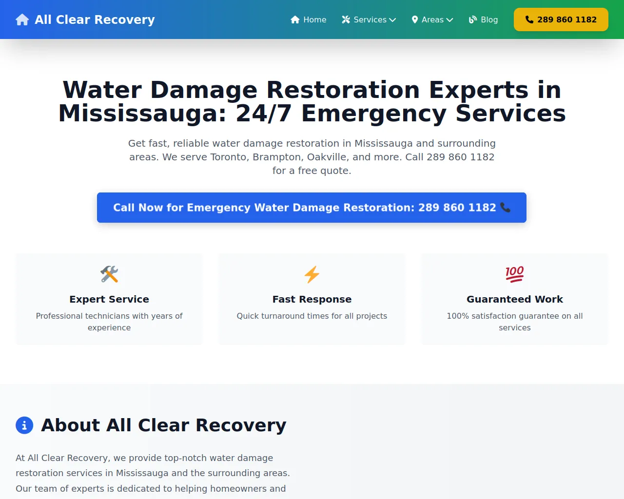 Screenshot of allclearrecovery.online
