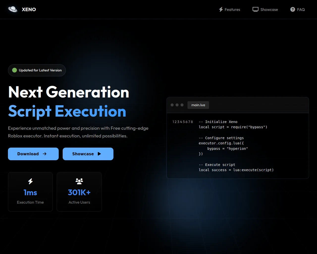 Screenshot of deusxeno.ws