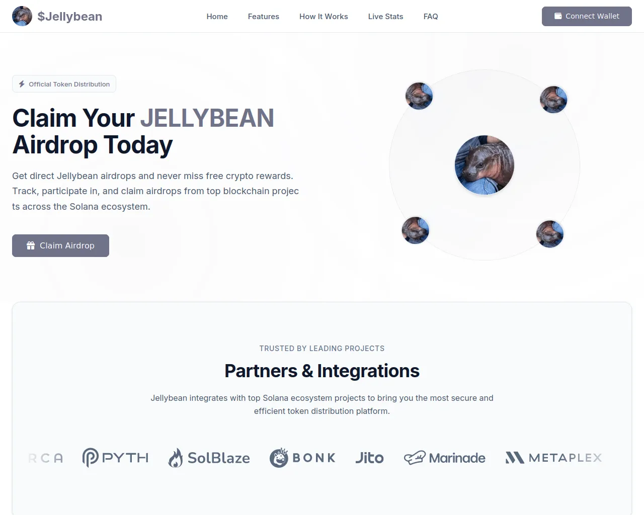 Screenshot of jellybeanmeme.xyz