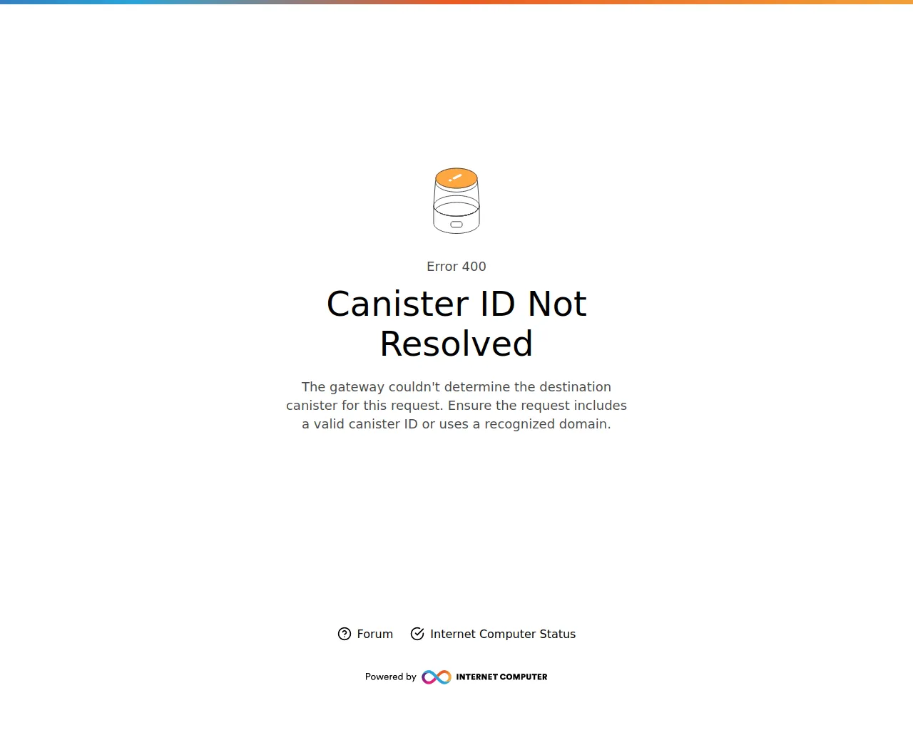 Screenshot of dyteljyaaaaaaamae6vacai.icp0.io