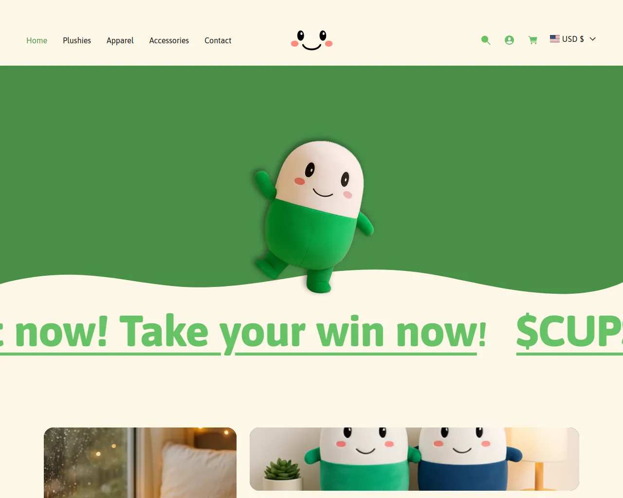 Screenshot of cupsey.shop