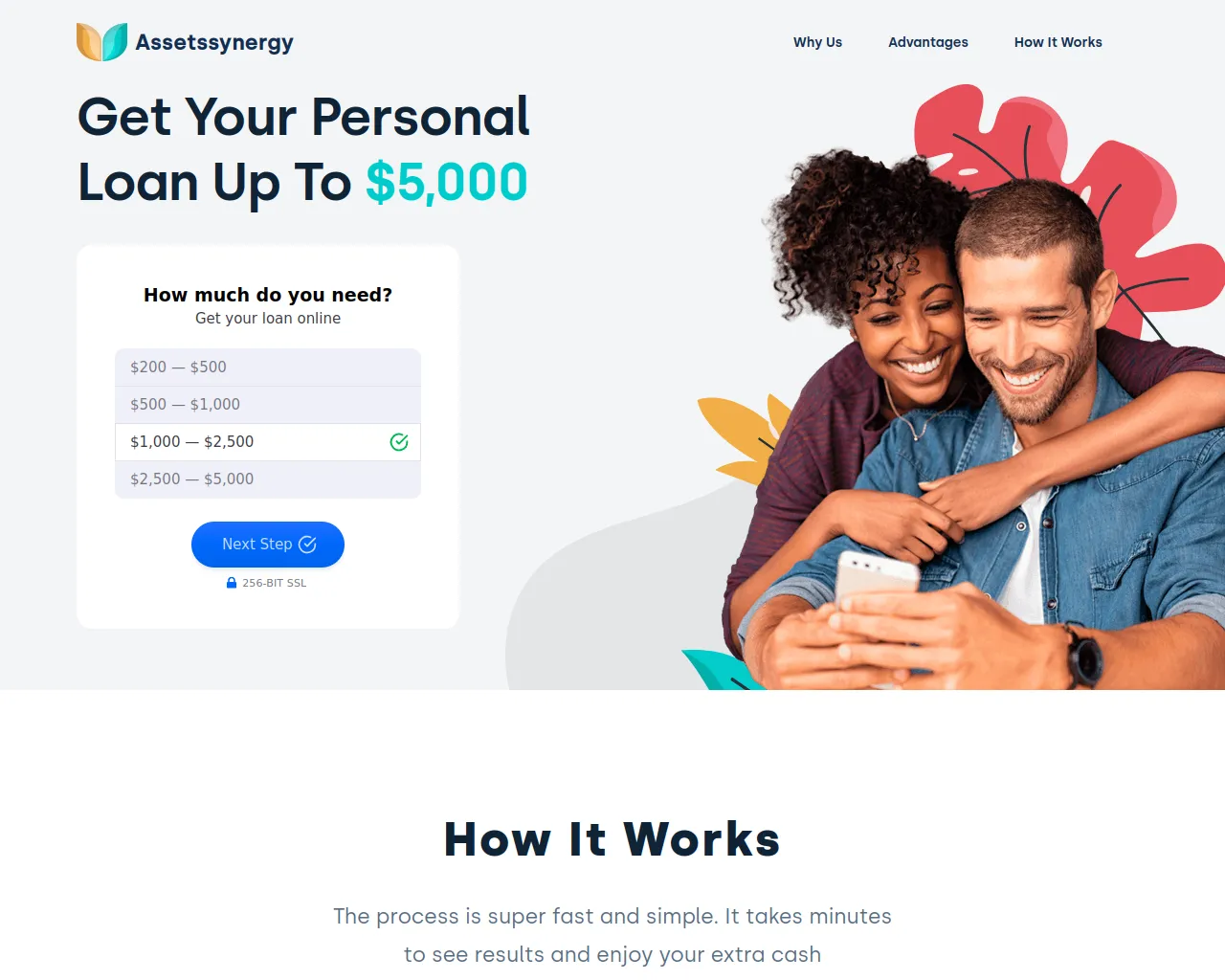 Screenshot of assetssynergy.com