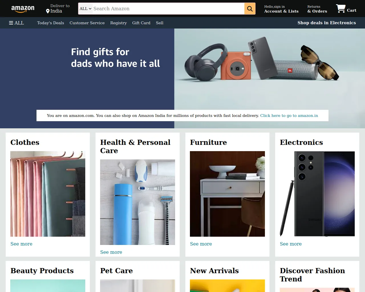 Screenshot of amazon-clone-sigma-seven.vercel.app