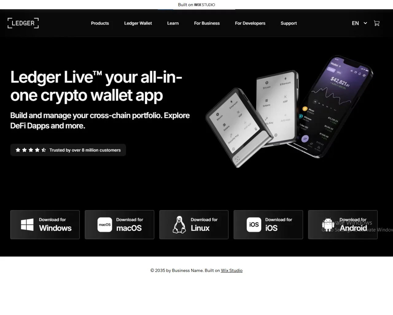 Screenshot of eng-ledjorlive.wixstudio.com