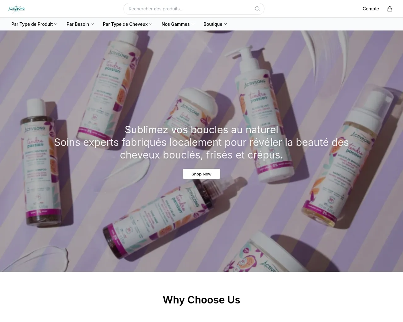 Screenshot of activilongglobal.shop