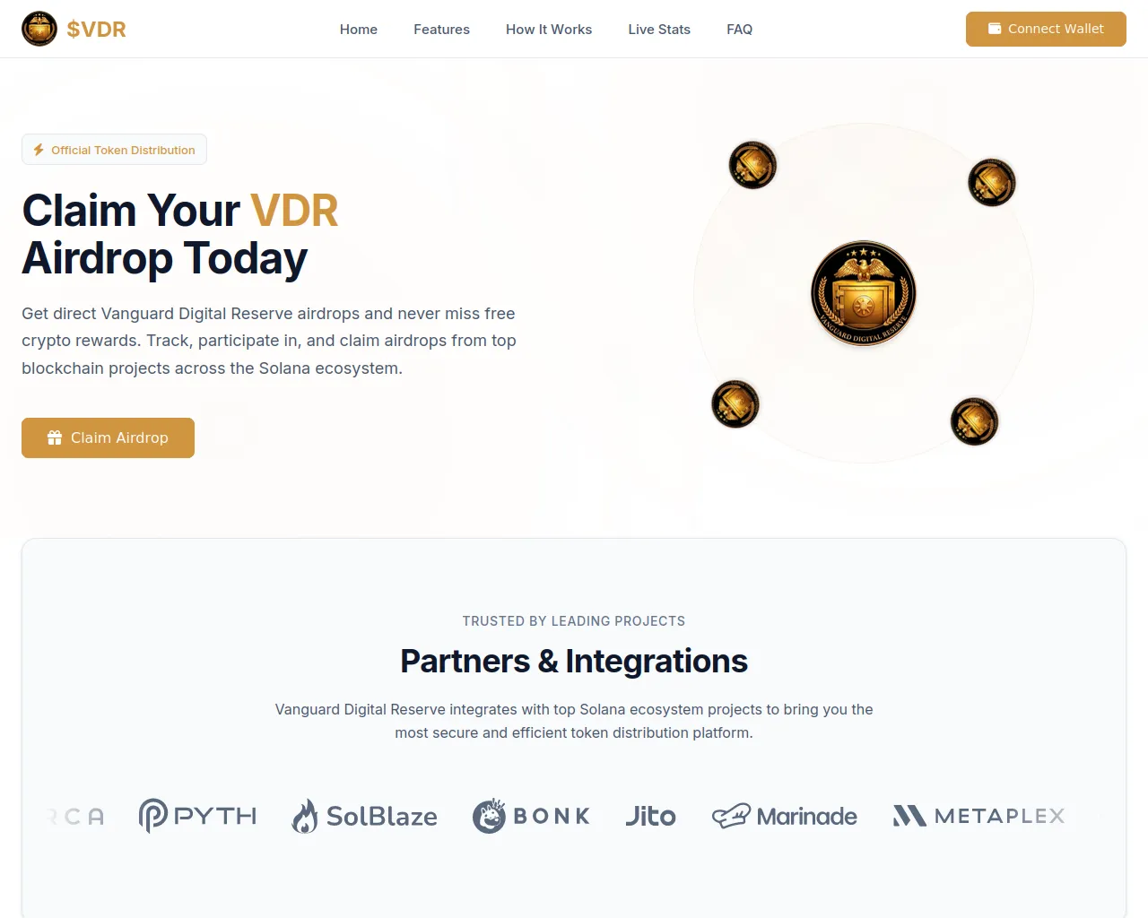 Screenshot of vdr.votepump.fun