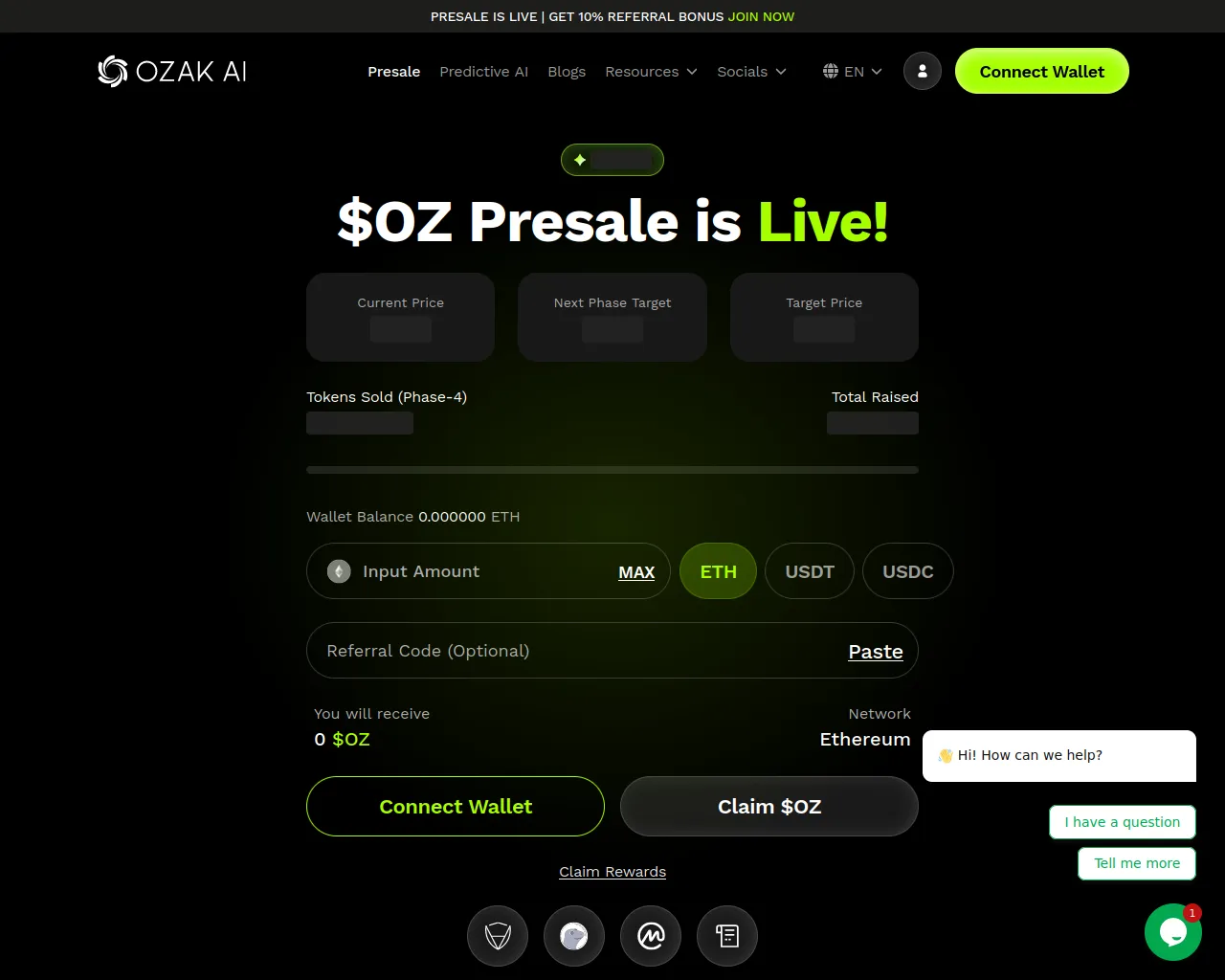 Screenshot of ozakaipresale.pages.dev