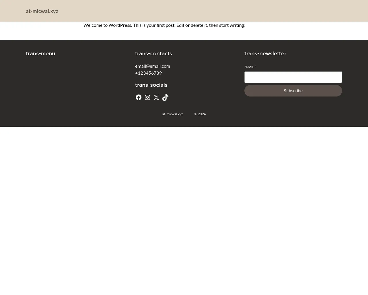 Screenshot of at-micwal.xyz
