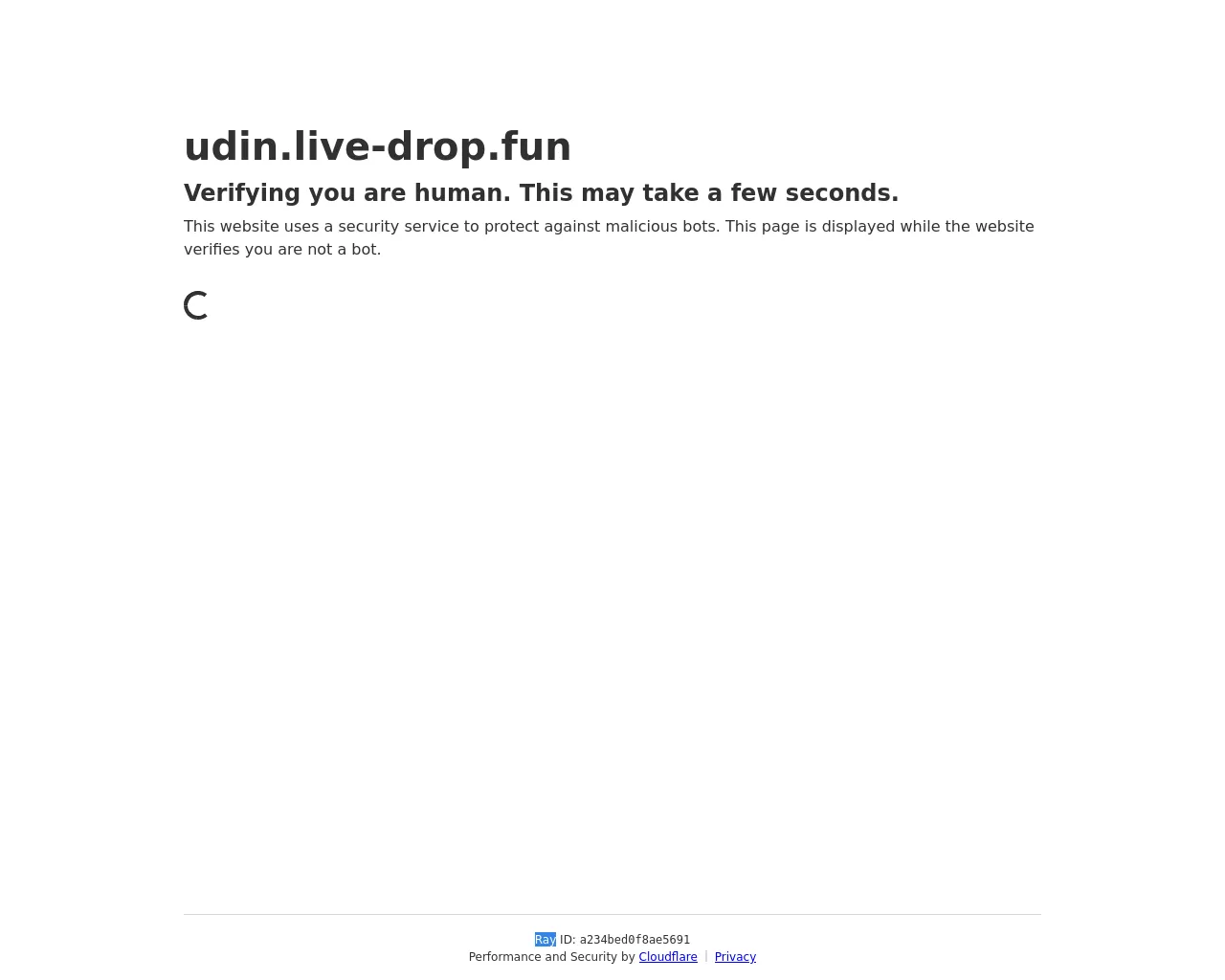 Screenshot of udin.live-drop.fun