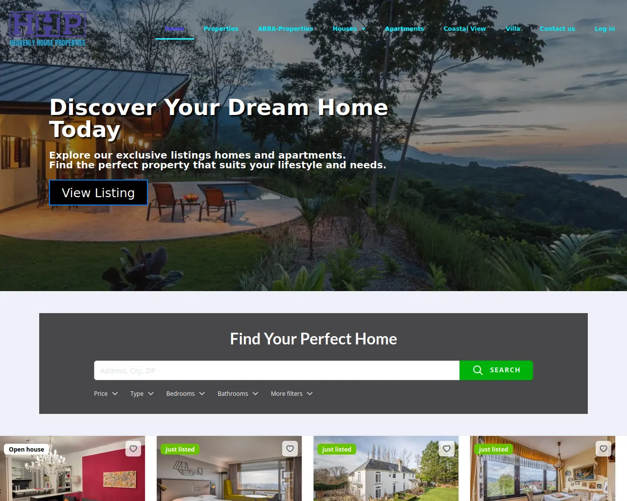 Screenshot of hhproperty.online