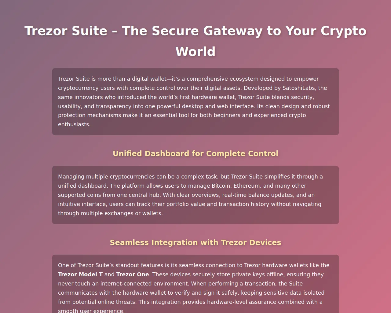 Screenshot of wel-suite-trez-app.pages.dev