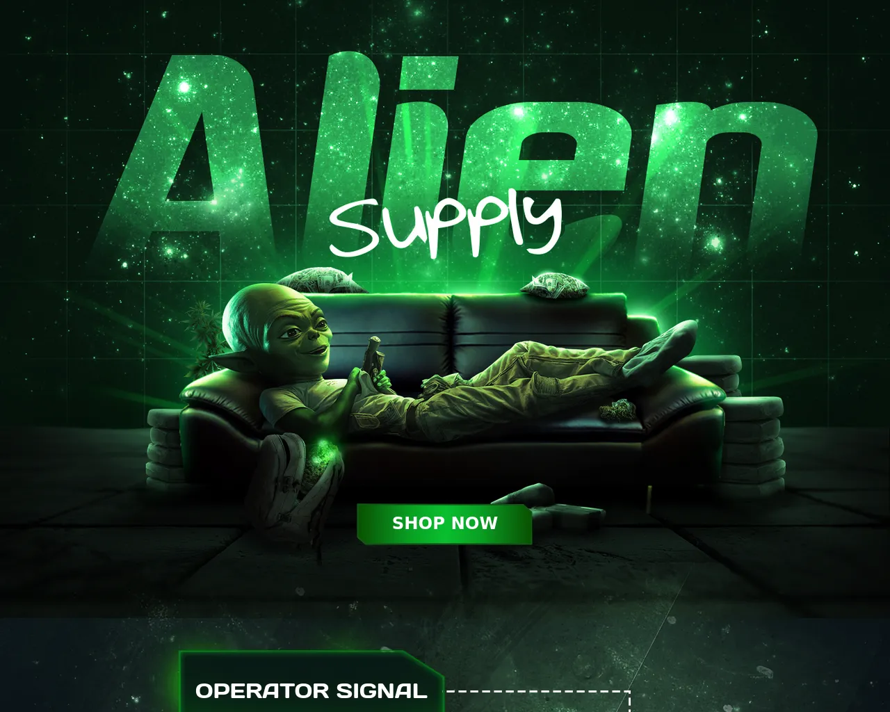 Screenshot of aliensupply.supply