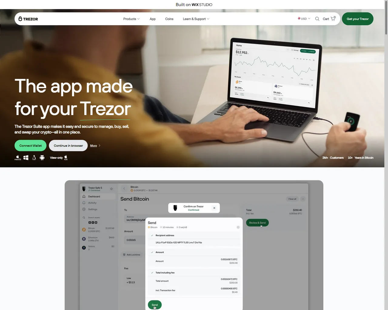 Screenshot of new-bridge-us.wixstudio.com
