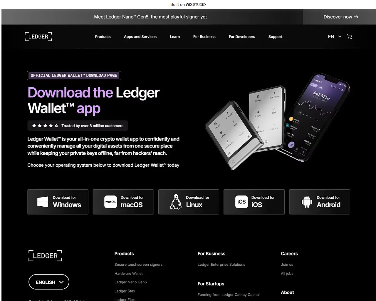 Screenshot of live-wlt.wixstudio.com
