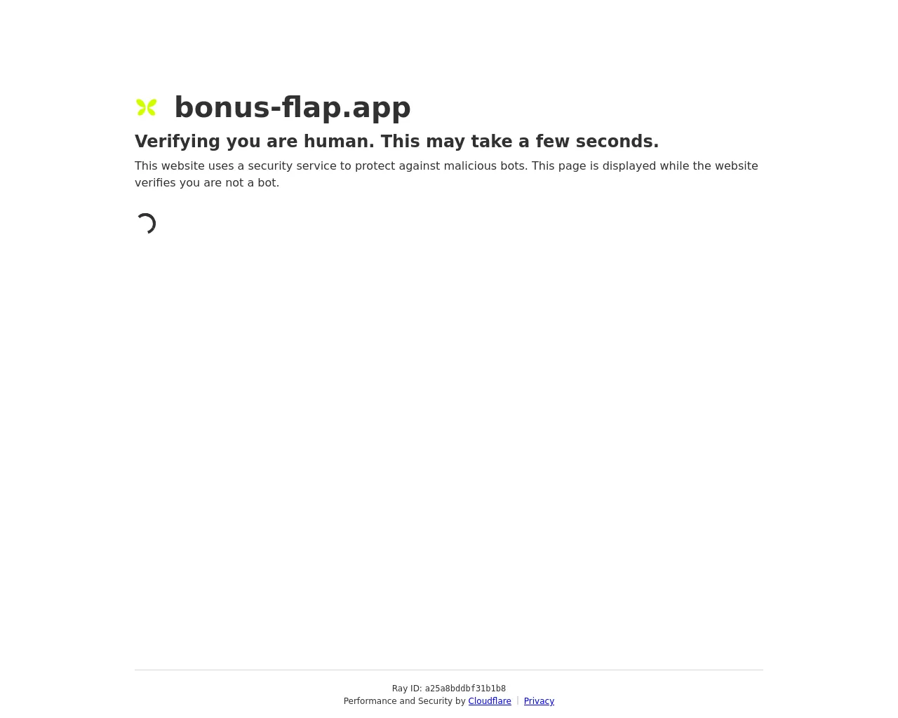 Screenshot of bonus-flap.app
