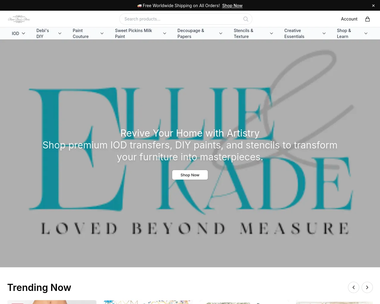 Screenshot of abdecor.shop