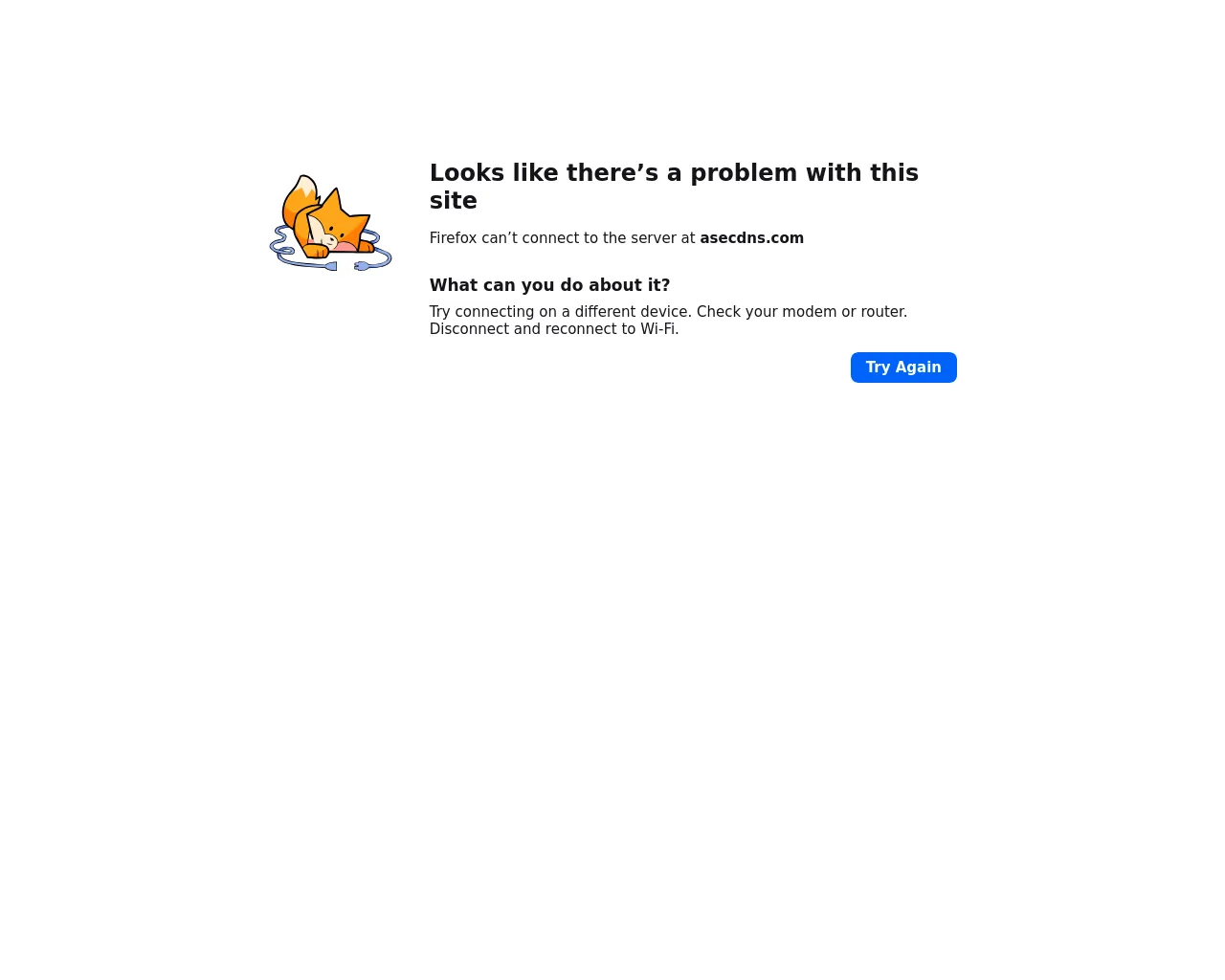 Screenshot of asecdns.com