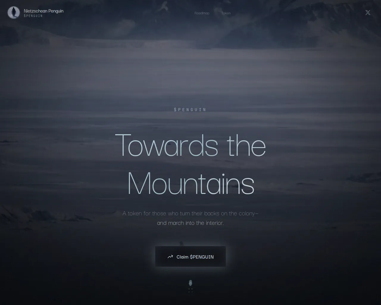 Screenshot of nietzscheanpenguin.click