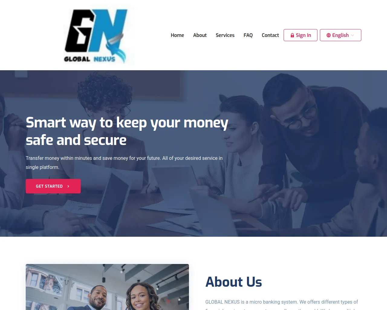 Screenshot of everglobalnexus.online