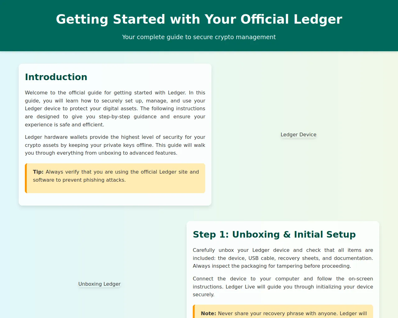 Screenshot of conncet-start-ledger.pages.dev