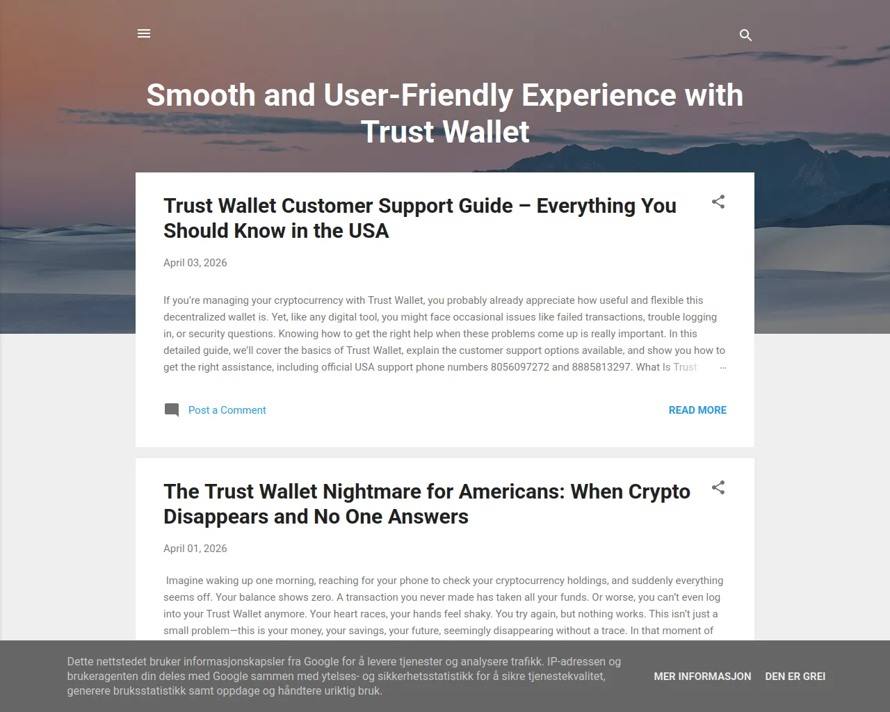 Screenshot of trust-vvallet-user-experience.blogspot.com