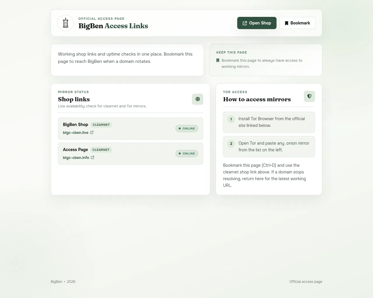 Screenshot of bigc-cben.info