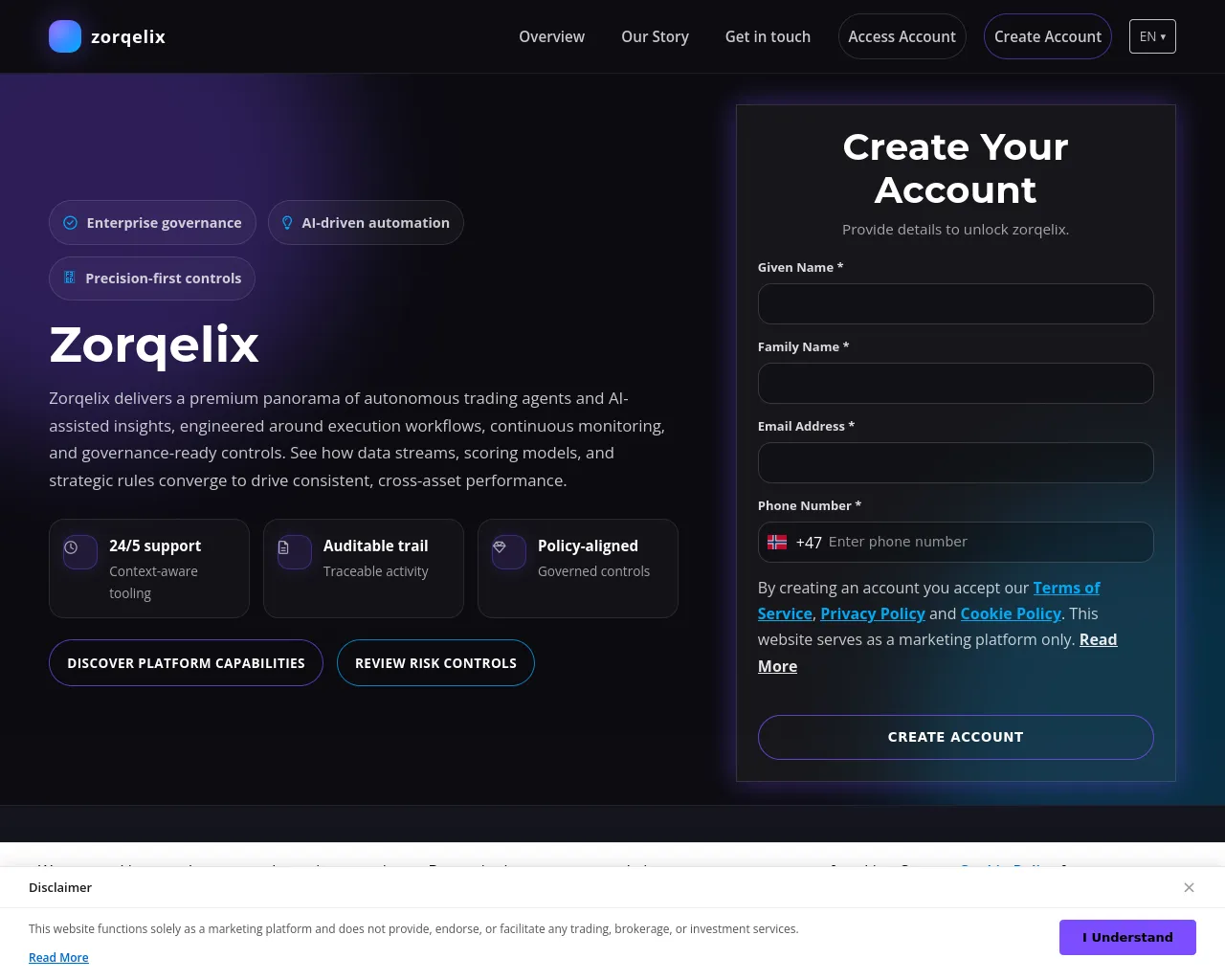 Screenshot of zorqelix.shop