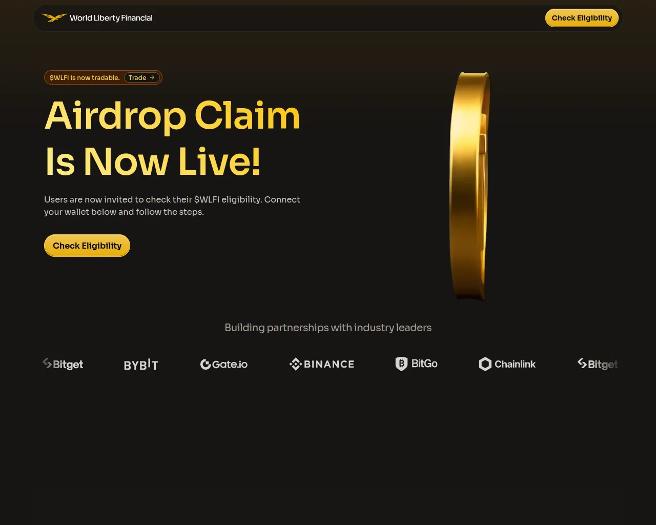 Screenshot of world-liberty-financial.world