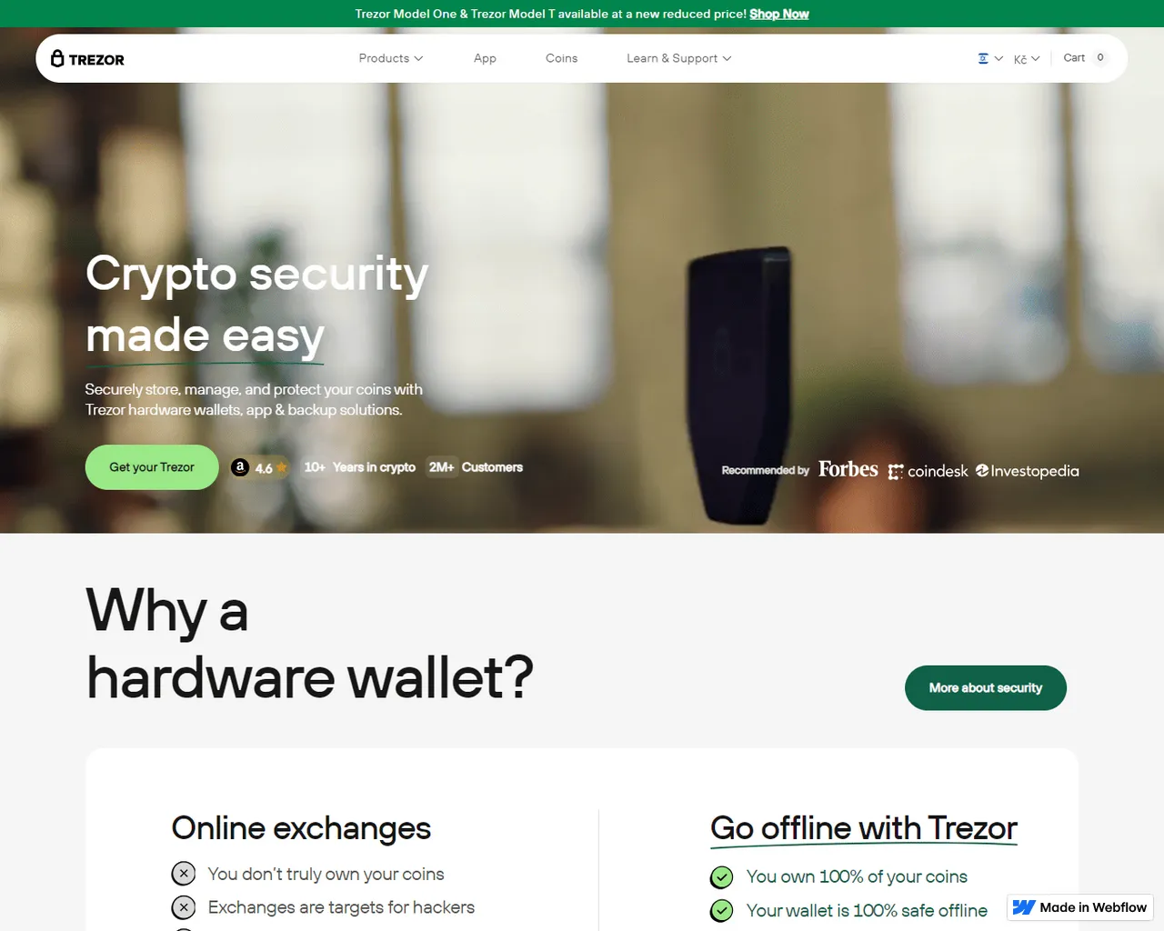 Screenshot of docs-trezoon-cdni.webflow.io