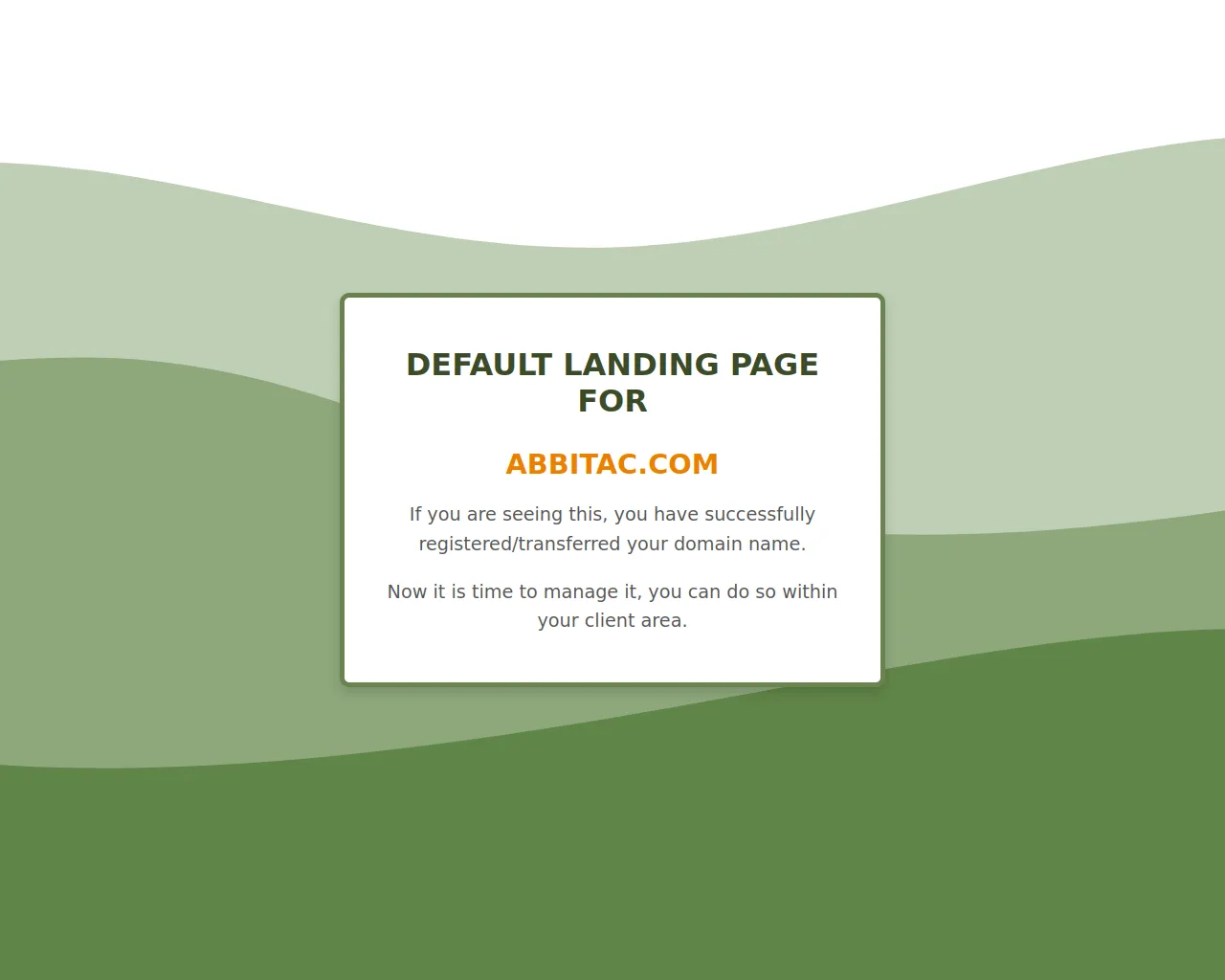 Screenshot of abbitac.com