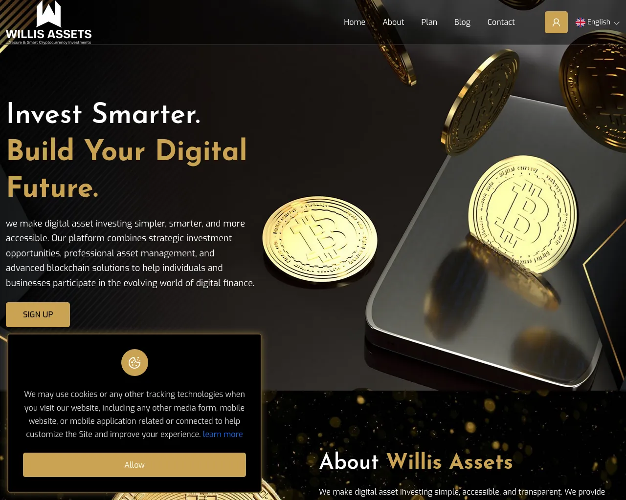 Screenshot of willis-asset.com