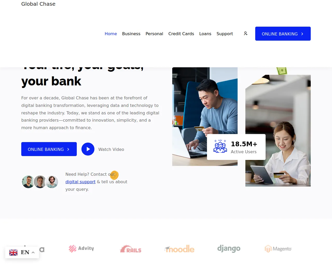 Screenshot of vantagefinacials.com