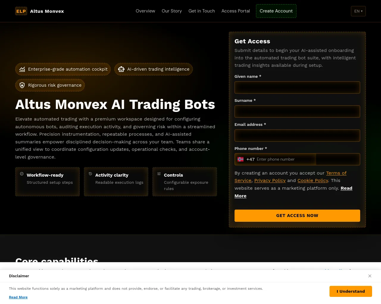 Screenshot of altus-monvexsoft.com