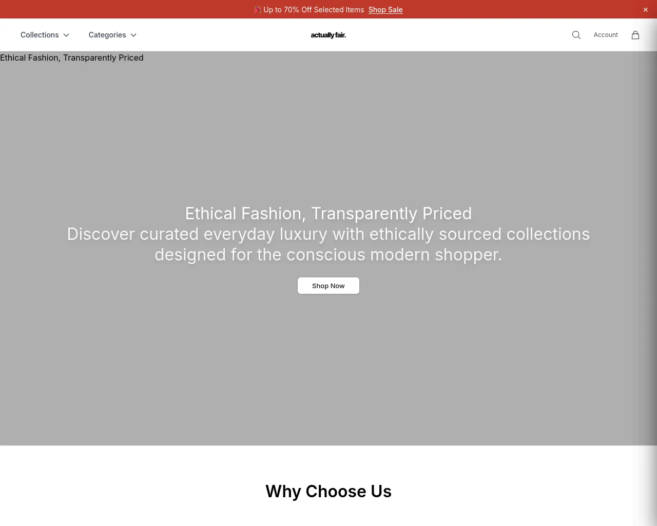 Screenshot of actuwear.shop