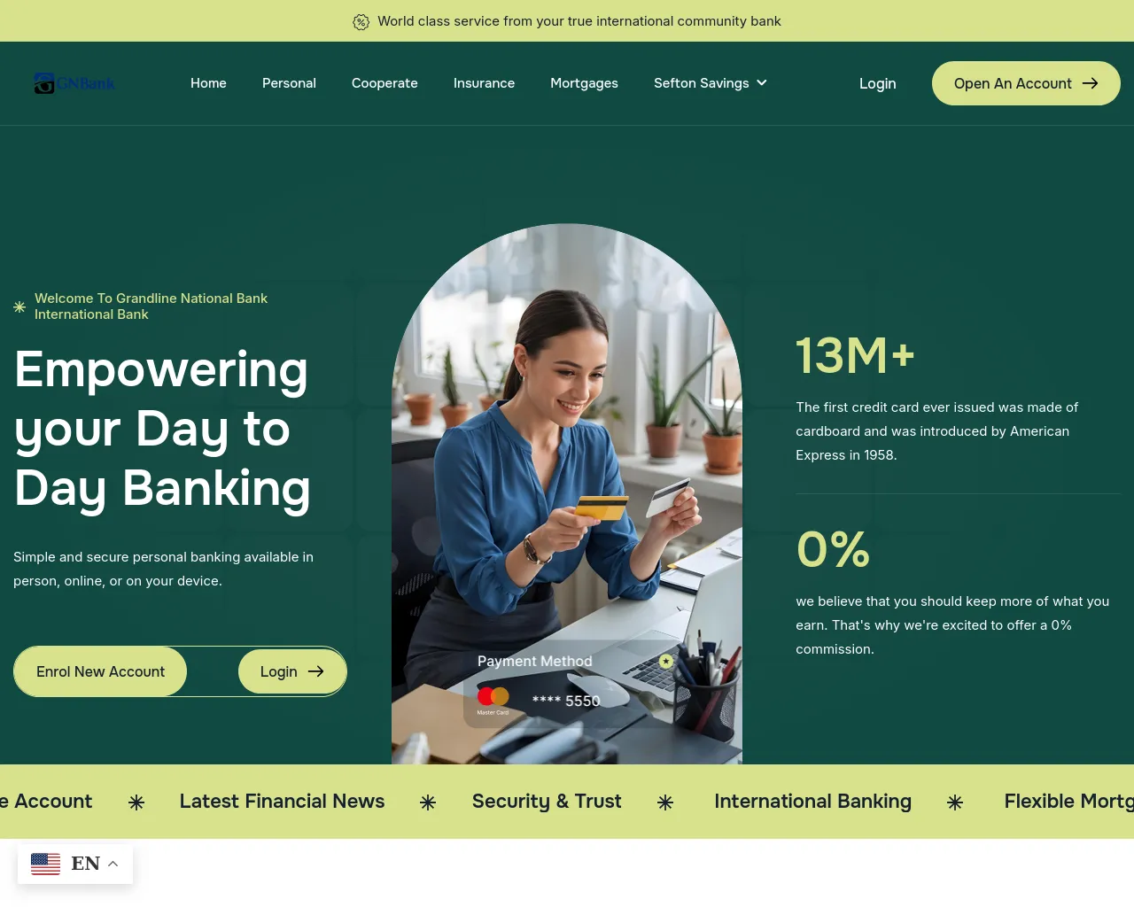 Screenshot of grandlinenational.com