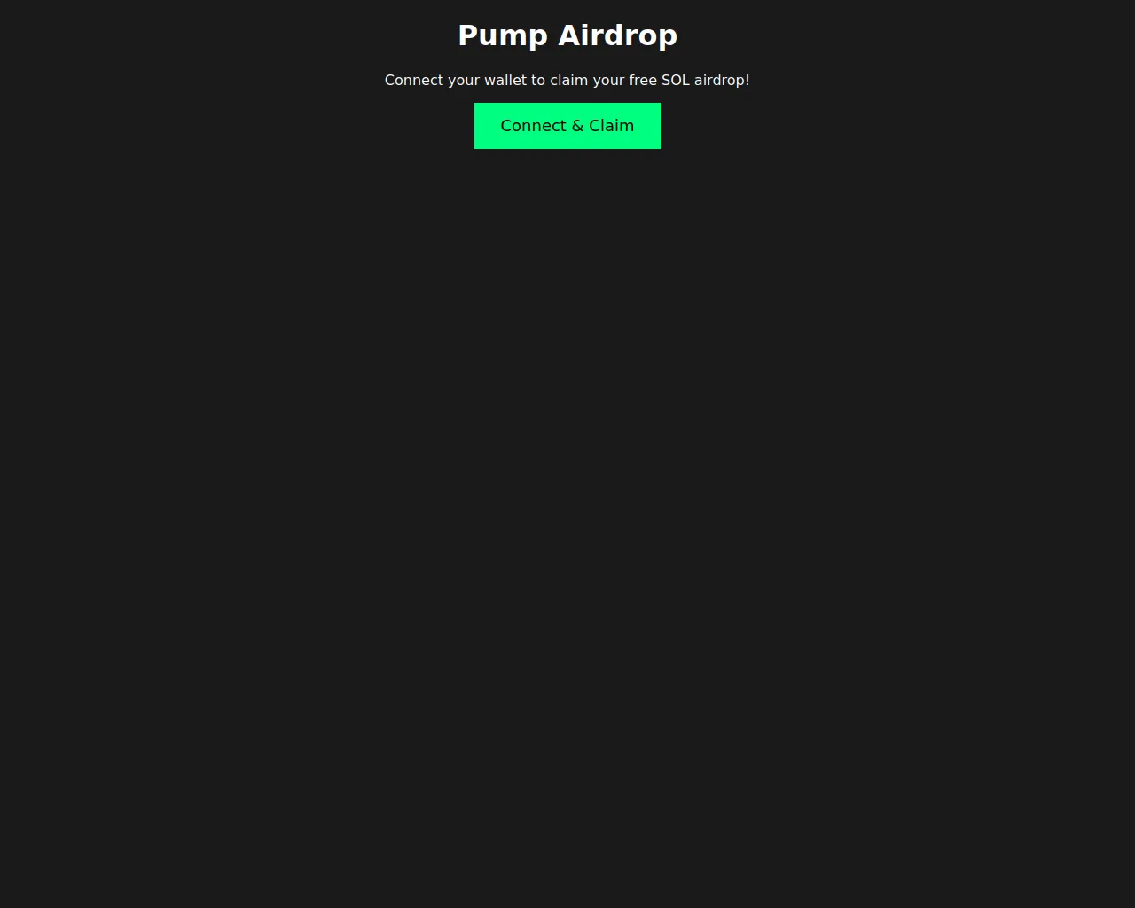 Screenshot of cryptopump-a4t.pages.dev