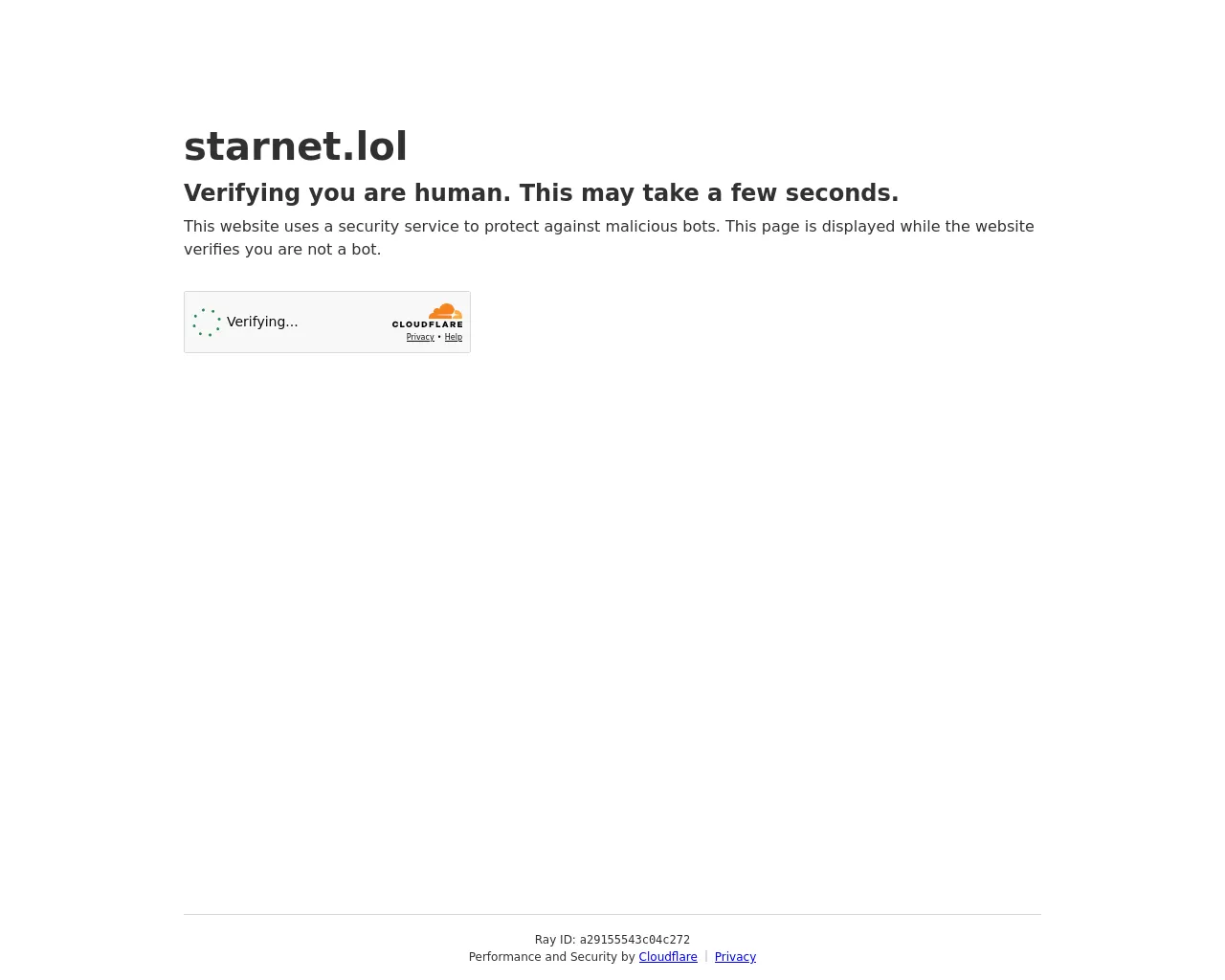Screenshot of starnet.lol