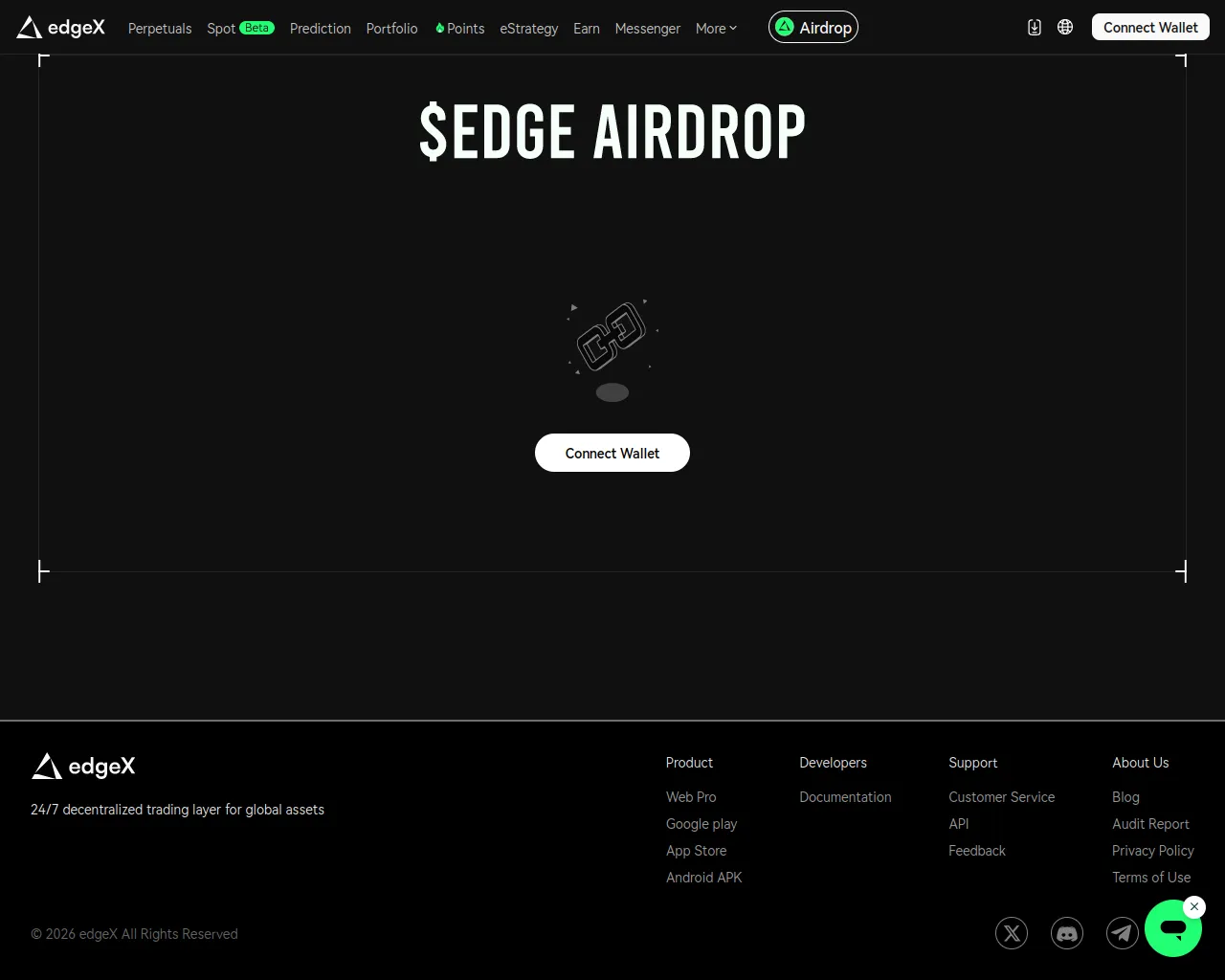 Screenshot of pro.edgexchenge.xyz